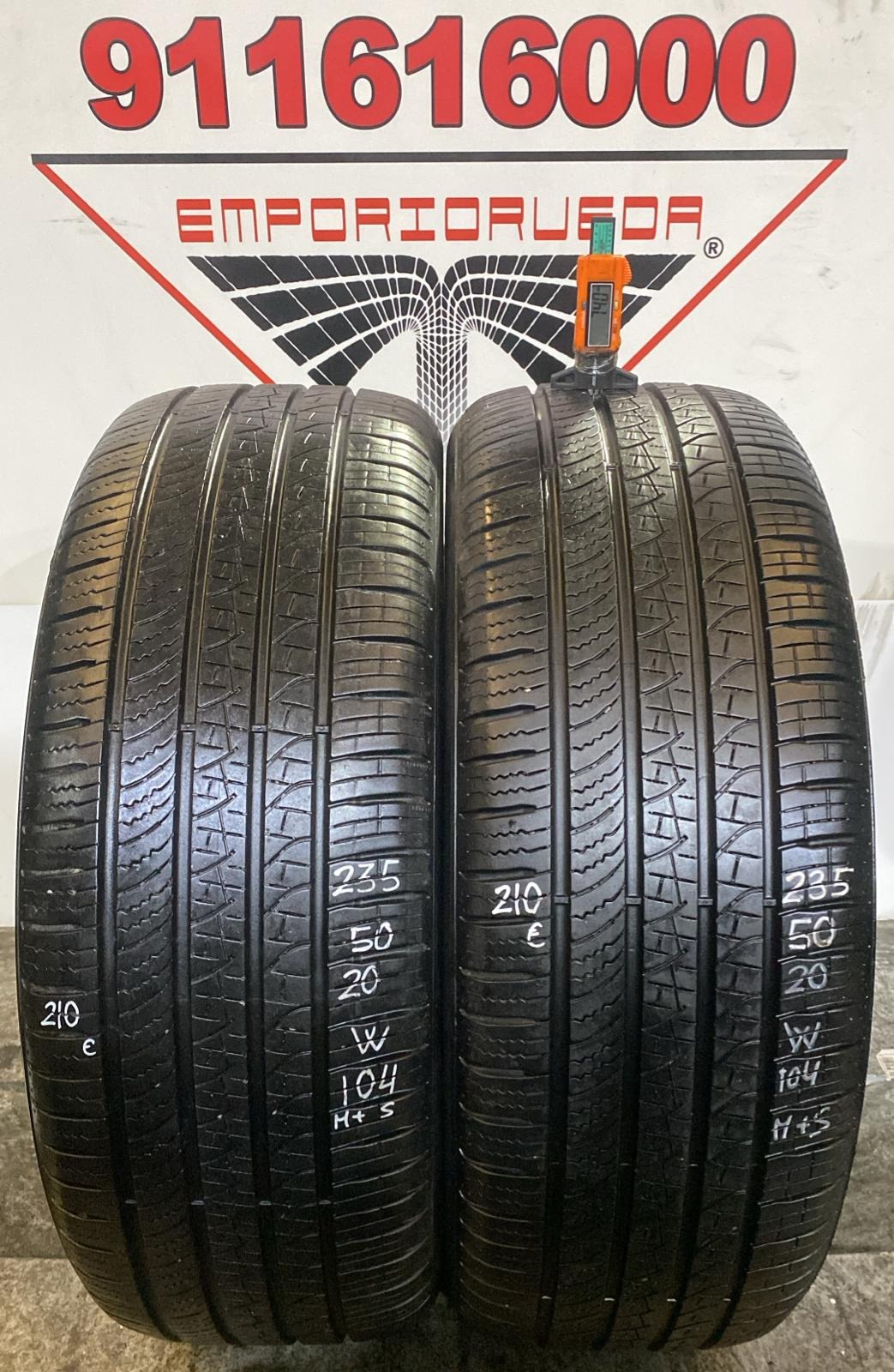PIRELLI SCORPION ZERO USADO M+S 235/50 R20 104 W